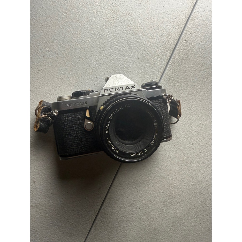 Pentax ME Super 35mm SLR Film Camera with SMC Pentax-M 50mm f2 Lens Tested